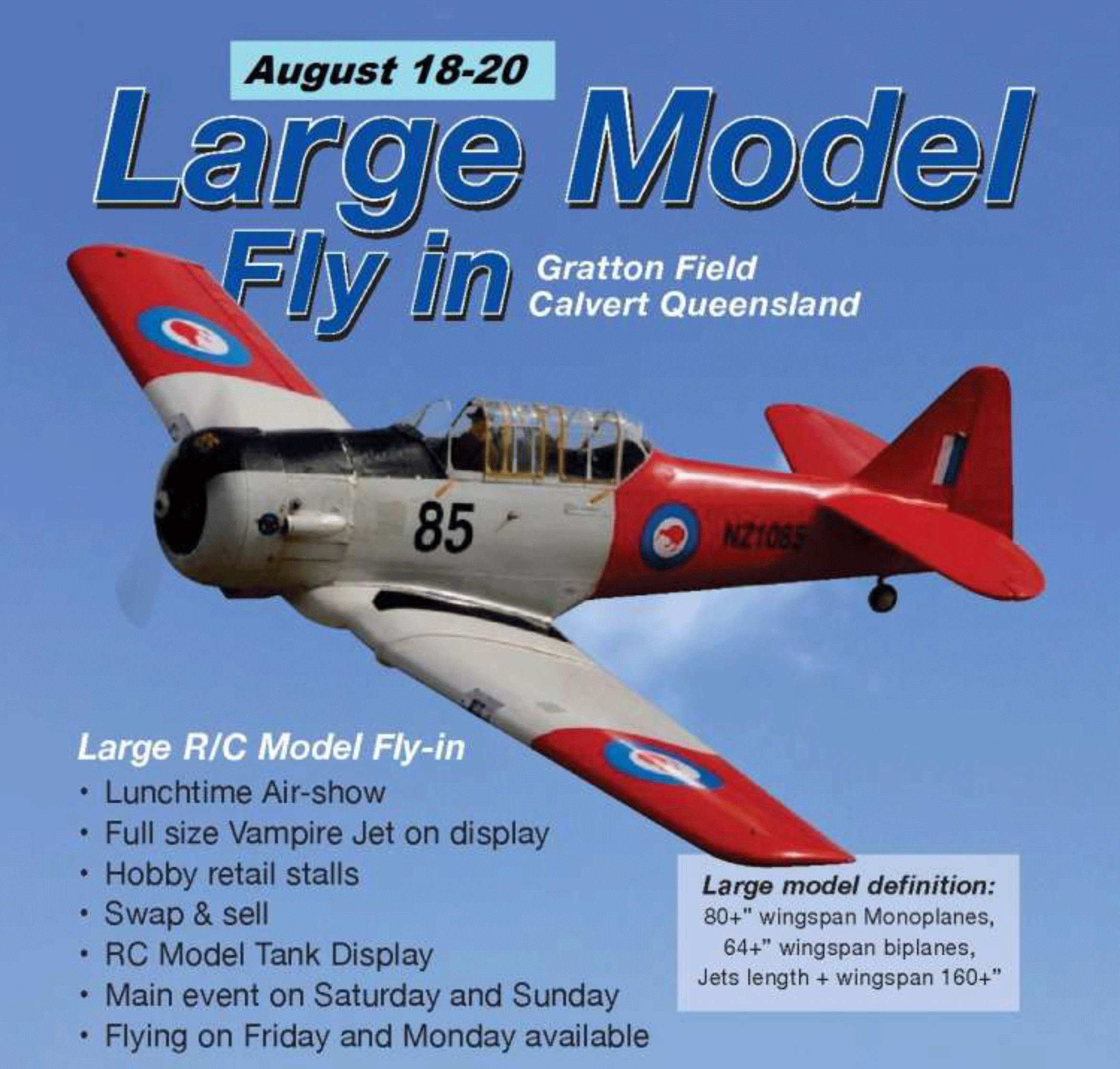 Large R/C Model Fly-in - Queensland